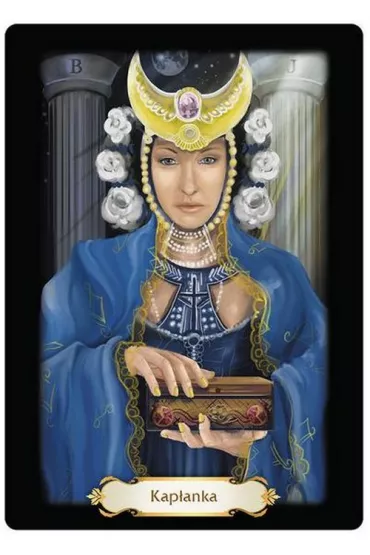 Z�oty tarot (karty + ksi��ka) - Magda Tarocistka, Wr�bita Soleil