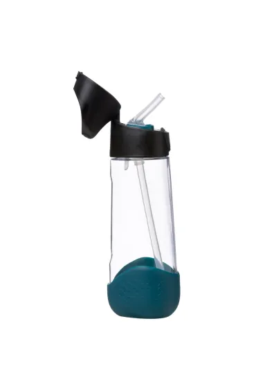 b.box Butelka na wod� tritanowa ze s�omk� Night Vision 600 ml