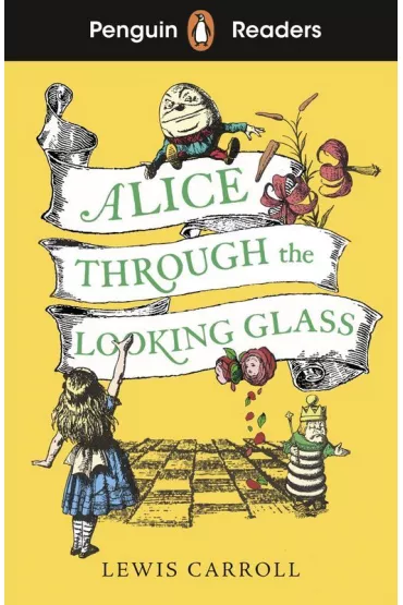 Alice Through the Looking Glass. Penguin Readers Level 3 wer. angielska - Lewis Carroll