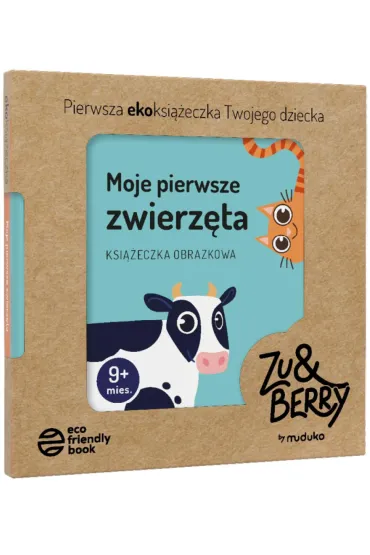 Moje pierwsze zwierz�ta. Ksi��eczka obrazkowa - Ewa  Baran