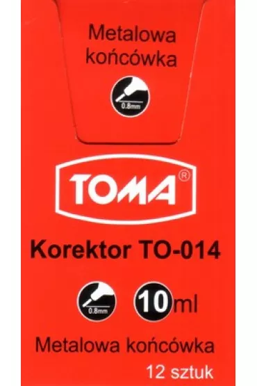 Toma Korektor w pisaku 10 ml