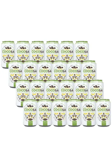 Cocosa Woda kokosowa niegazowana z sokiem z ananasa Zestaw 24 x 330 ml