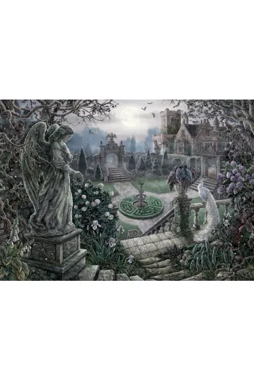 Puzzle 368 el. EXIT. P�noc w ogrodzie Ravensburger
