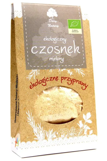 Dary Natury Czosnek mielony 50 g Bio