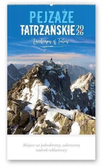 Lucrum Kalendarz 2026 reklamowy Pejza�e tatrza�skie