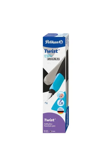 Pelikan Pi�ro wieczne Twist Color Blocking Stal. M szare