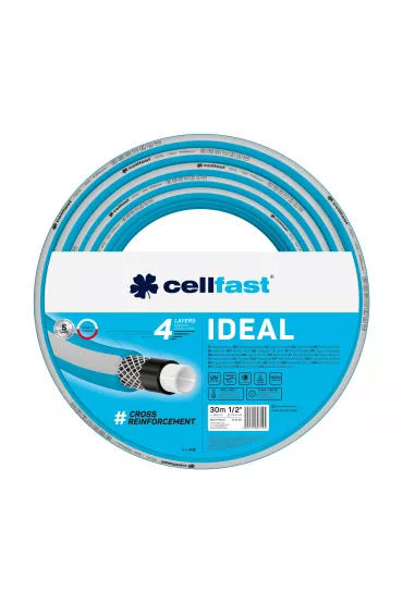 Cellfast W ogrodowy 4-warstwowy Ideal 1/2" 30 mb