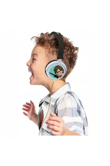 Sk�adane s�uchawki przewodowe stereo Harry Potter z g�o�no�ci� bezpieczn� dla dzieci Lexibook HP015HP
