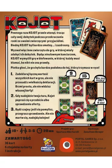 Kojot Portal Games - Spartaco Albertarelli