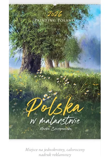Lucrum Kalendarz 2026 reklamowy Polska w malarstwie