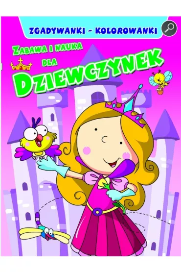 Zgadywanki-kolorowanki dla dziewczynek