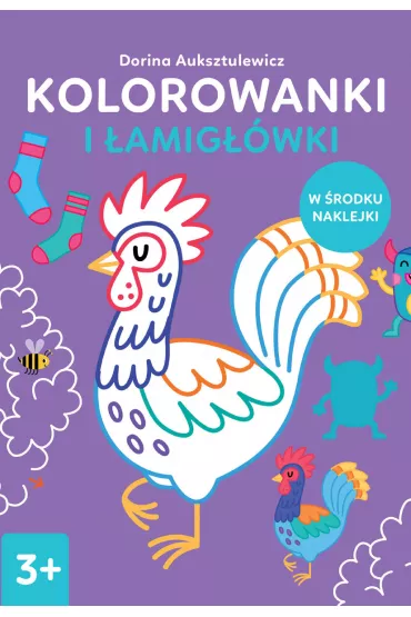 Kolorowanki i �amig��wki 3+ - Dorina Auksztulewicz