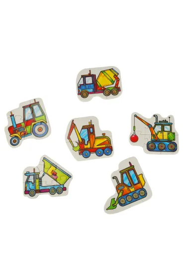 Puzzle dla maluszk�w Maszyny budowlane Alexander