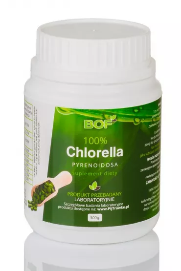 Bio Organic Foods Chlorella 100% Suplement diety 1200 tab.