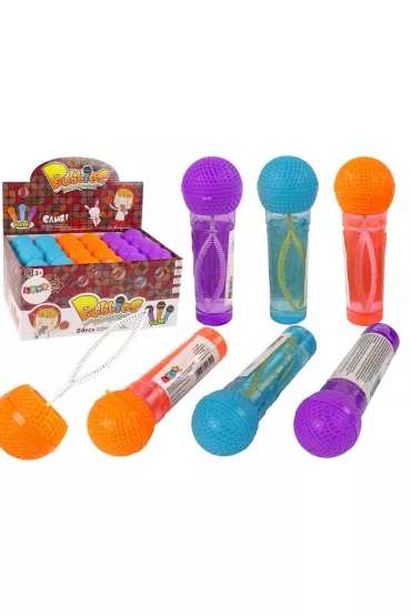 Ba�ki mydlane mikrofon 40ml MIX LeanToys
