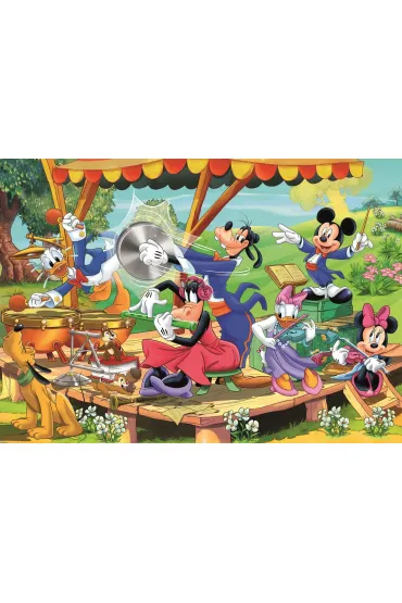 Puzzle 2x60 el. SuperColor. Mickey and Przyjaciele Clementoni