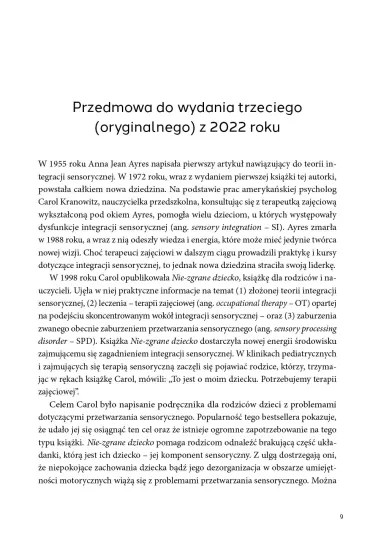 Nie zgrane dziecko r�nice w przetwarzaniu sensorycznym rozpoznawanie i post�powanie - Carol Stock Kranowitz