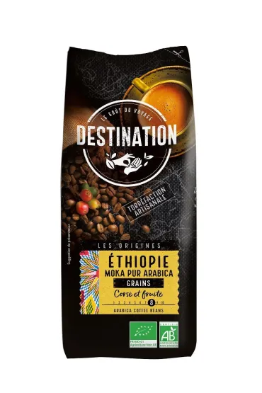 Pakiet: Kiedy �urawie odlatuj� na po�udnie, Kawa ziarnista arabica 100 % etiopia fair for life