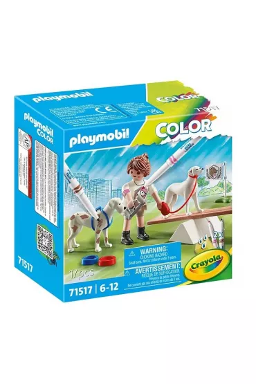 Playmobil Color Trening z psami 71517