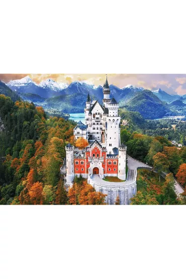 Puzzle 1000 el. Zamek Neuschwanstein, Niemcy Trefl | TaniaKsiazka.pl