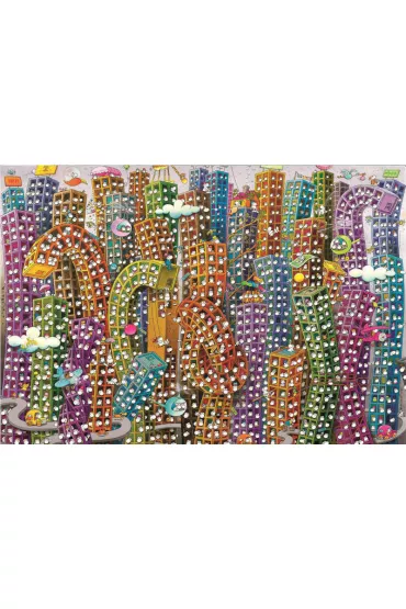 Puzzle 2000 el. Mordillo D�ungla Clementoni