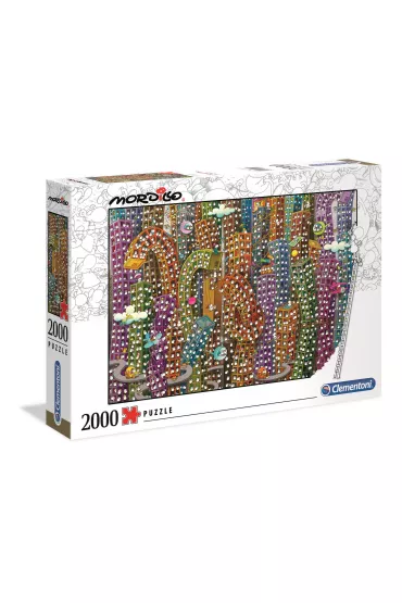 Puzzle 2000 el. Mordillo D�ungla Clementoni