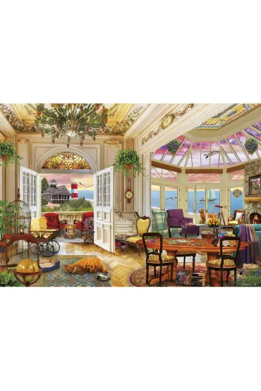 Puzzle 3000 el. �ycie nad morzem Educa
