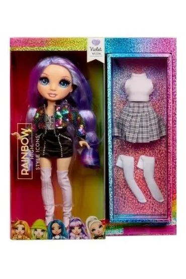 Rainbow High - Violet Doll Mga Entertainment