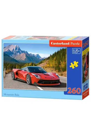 Puzzle 260 el. G�rska jazda Castorland