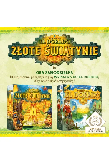 Wyprawa do El Dorado. Z�ote �wi�tynie - Reiner Knizia