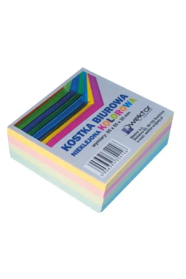 Wektor Kostka kolor 85x85 mm, 3.5 cm