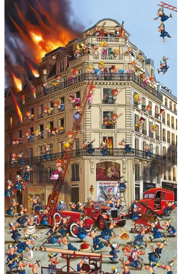 Puzzle 1000 el. Stra� po�arna Piatnik