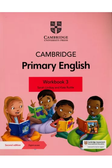 Cambridge Primary English Workbook 3 with Digital Access (1 Year) - Kate Ruttle, Sarah Lindsay