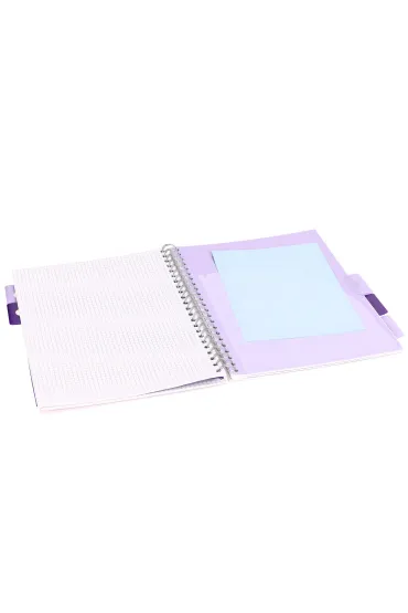 Strigo Ko�ozeszyt Pads A4 Jungla fioletowy kratka 100 kartek
