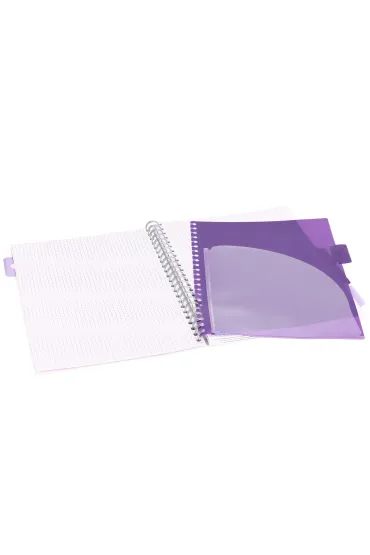 Strigo Ko�ozeszyt Pads A4 Jungla fioletowy kratka 100 kartek