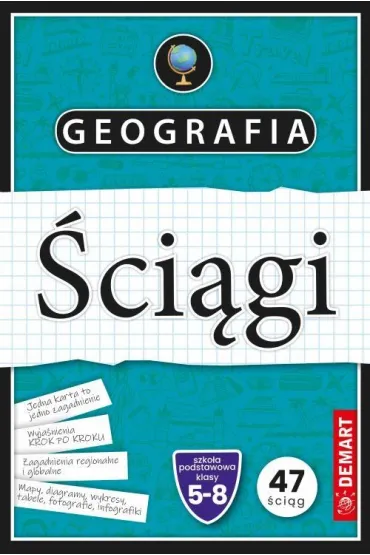 Geografia. �ci�gi. Szko�a podstawowa. Klasy 5-8 - Marzena Wieczorek, Jakub Sypniewski, Tomasz Mrozek