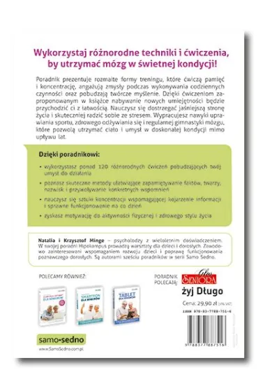 Trening umys�u dla senior�w - Krzysztof Minge, Natalia Minge