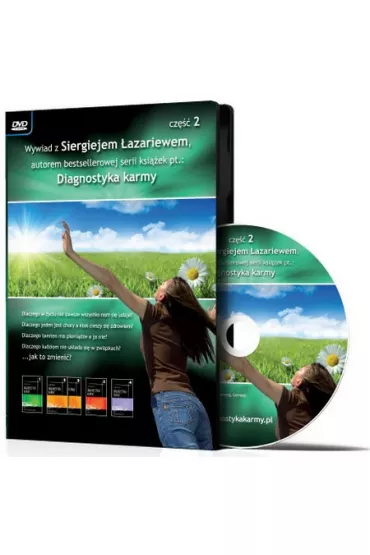 Diagnostyka karmy cz.2 Wywiad z S. azariewem DVD - Siergiej azariew