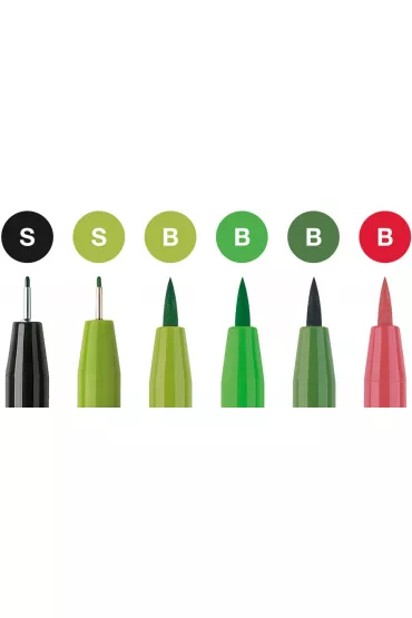 Faber-Castell Zestaw do kaligrafii 6 szt.