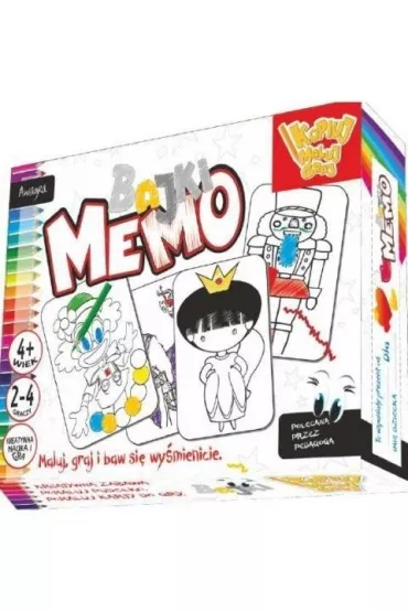 Bajki Memo. Kopiuj, maluj, graj
