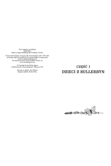 Dzieci z Bullerbyn - Astrid Lindgren