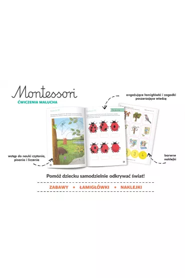 Montessori. �wiczenia malucha - Katarzyna Szcze�niewska, Magdalena Szcze�niewska, Marta Szcze�niewska