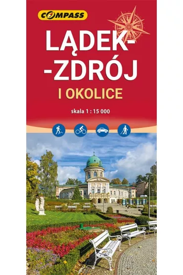 L�dek Zdr�j i okolice. Mapa turystyczna w skali 1:15 000