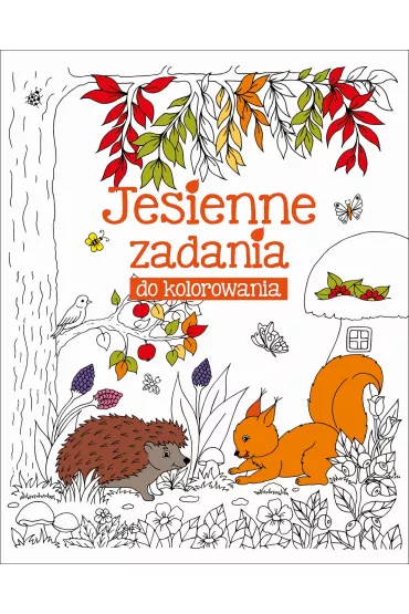 Jesienne zadania do kolorowania