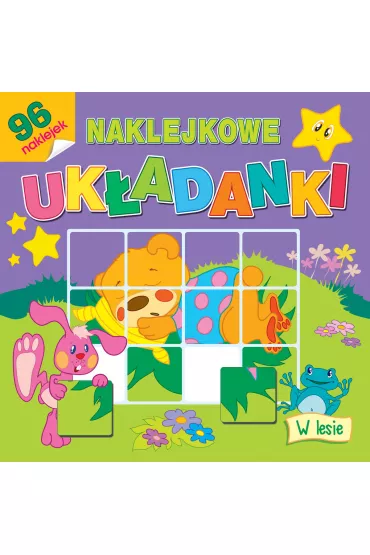 Naklejkowe uk�adanki. W lesie