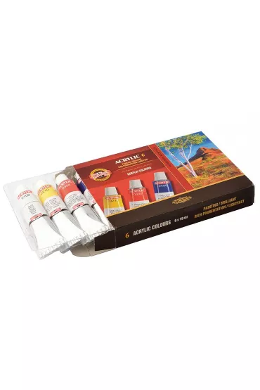 Koh-I-Noor Farby akrylowe 162701 6x16ml