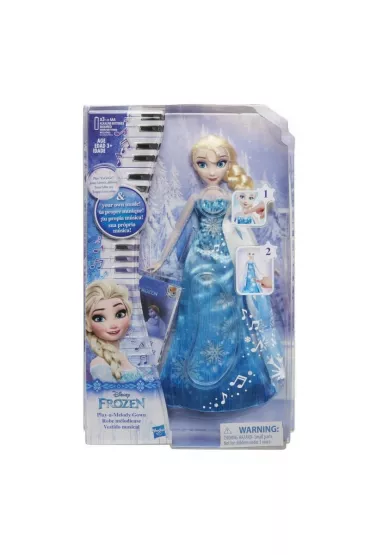 Disney Frozen. Elza w muzycznej sukni Hasbro