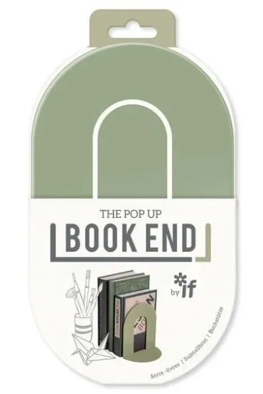 If Book End Podp�rka pod ksi��ki oliwkowy