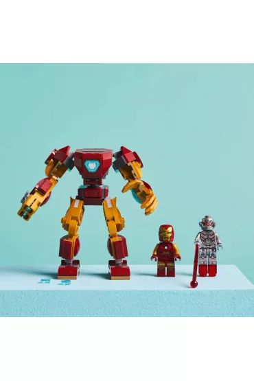 LEGO Marvel Mech Iron Mana kontra Ultron 76307