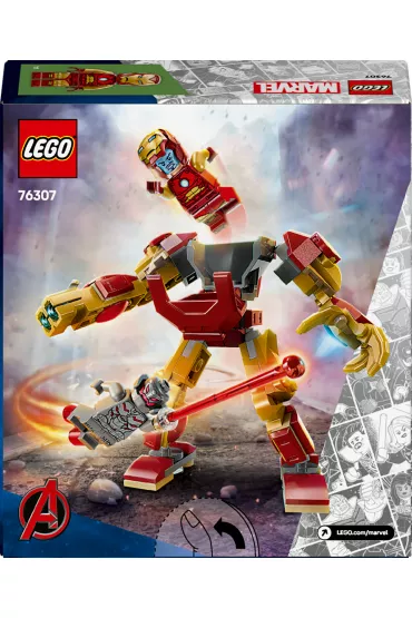 LEGO Marvel Mech Iron Mana kontra Ultron 76307